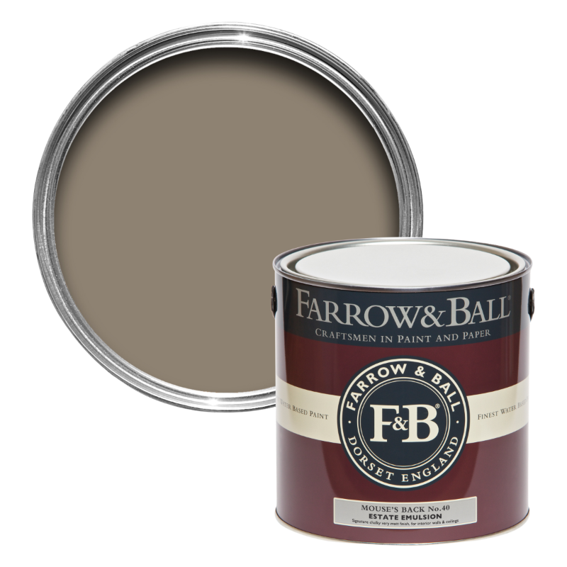 Farrow & Ball Farrow Ball Farben Grau Braun Mouse s Back 40
