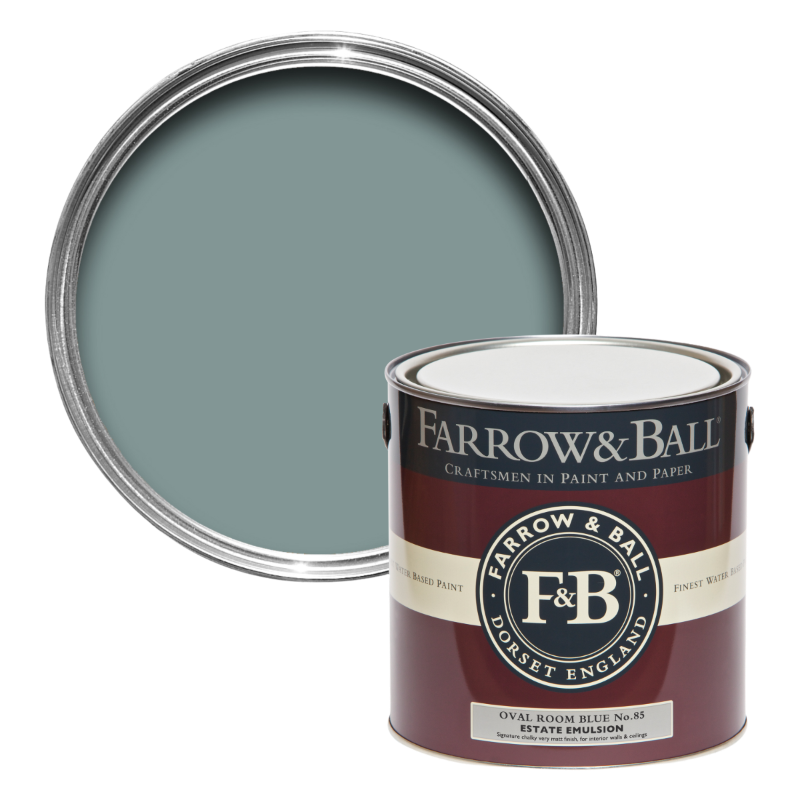 Farrow & Ball Farrow Ball Farben Blau Oval Room Blue 85