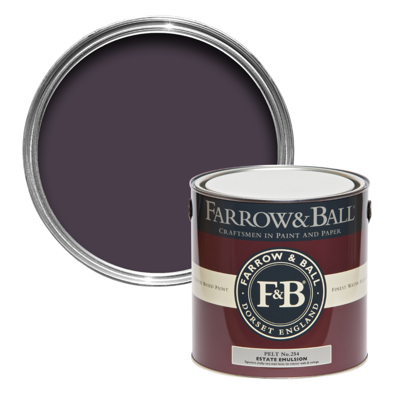 Farrow & Ball Farrow Ball Farben Aubergine Violett Pelt 254