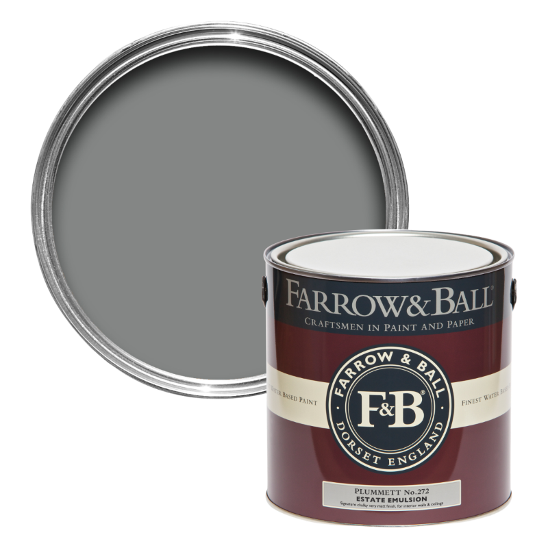 Farrow & Ball Farrow Ball Farben Grau Dunkel Plummett 272