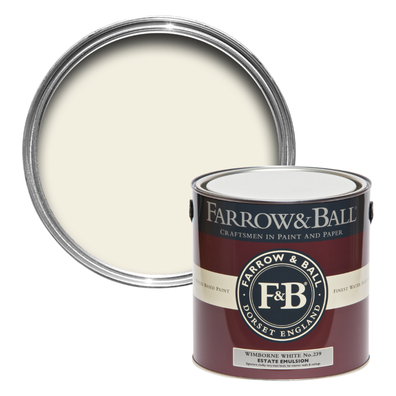 Farrow & Ball Farrow Ball Farben Weiss Beige Hell Wimborne White 239