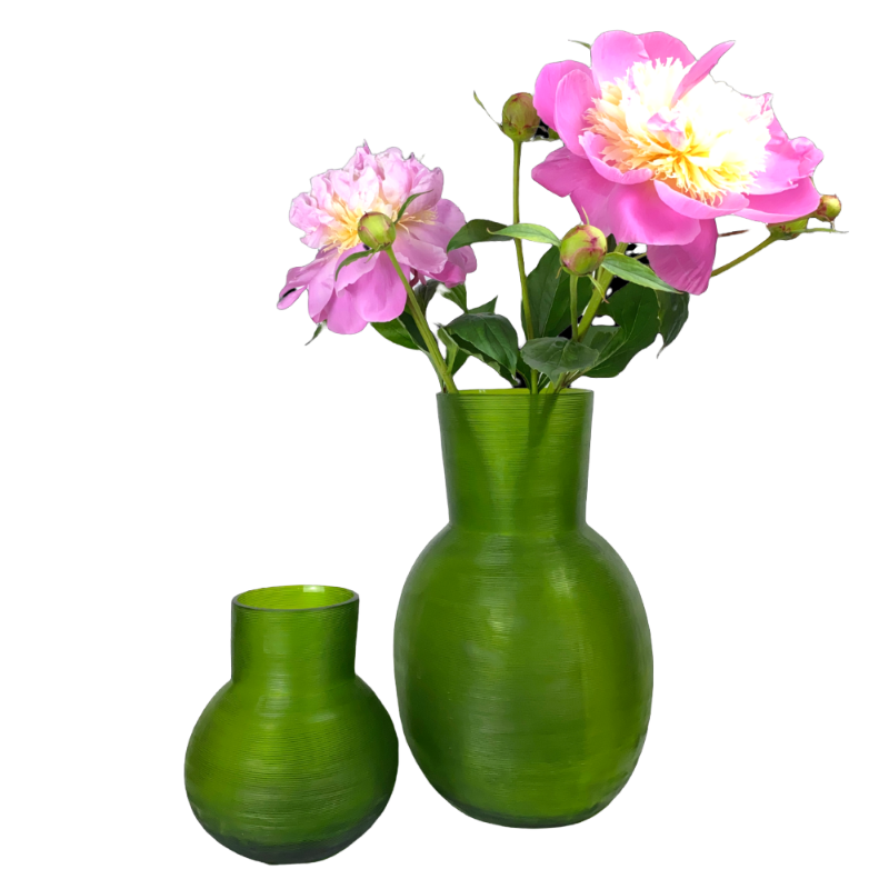 Guaxs Vase Yeola Lightgreen Hellgrün L