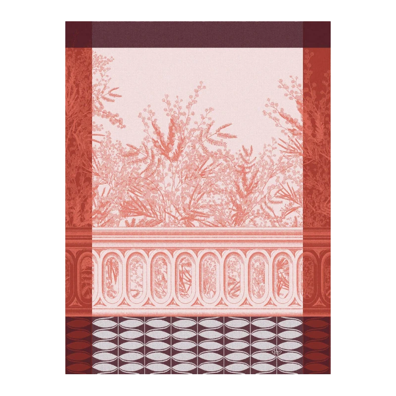 Riviera Mimosa Aube Geschirrtuch Le Jacquard Français
